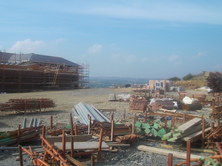 New School Site on October 2008